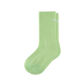 Crew Socks - Sour/White
