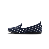 Women's Market Flat - Midnight/White Polka Dot