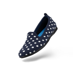 Women's Market Flat - Midnight/White Polka Dot