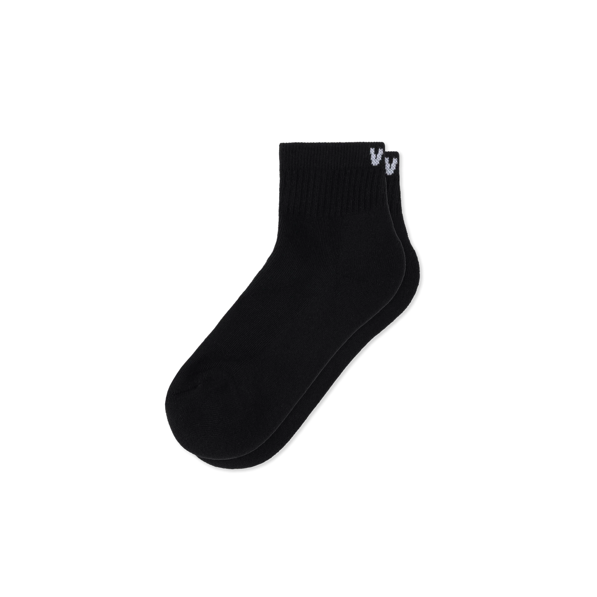 Mid Crew Socks - Black