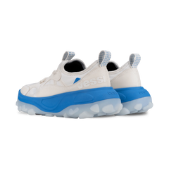 Men's Motu Sneaker - Off-White/Vessi Blue
